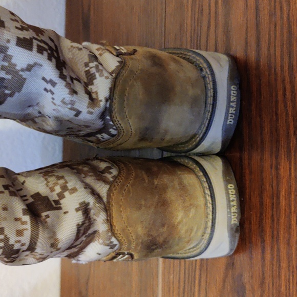 Durango Rebel Desert Camo Cowboy Boot - Picture 7 of 11